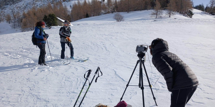 Tournage sport et biodiversité - © LPO PACA